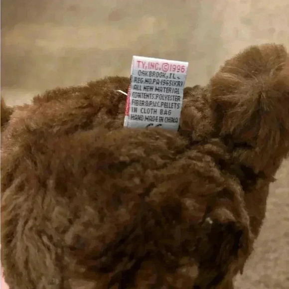Large Beanie Baby Cocoa The Brown Bear 1996 - Picture 6 of 7